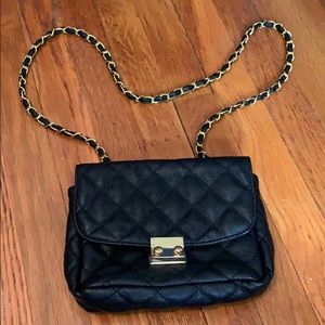 Black side bag
